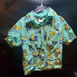 Minions Hawaiin shirt 5T